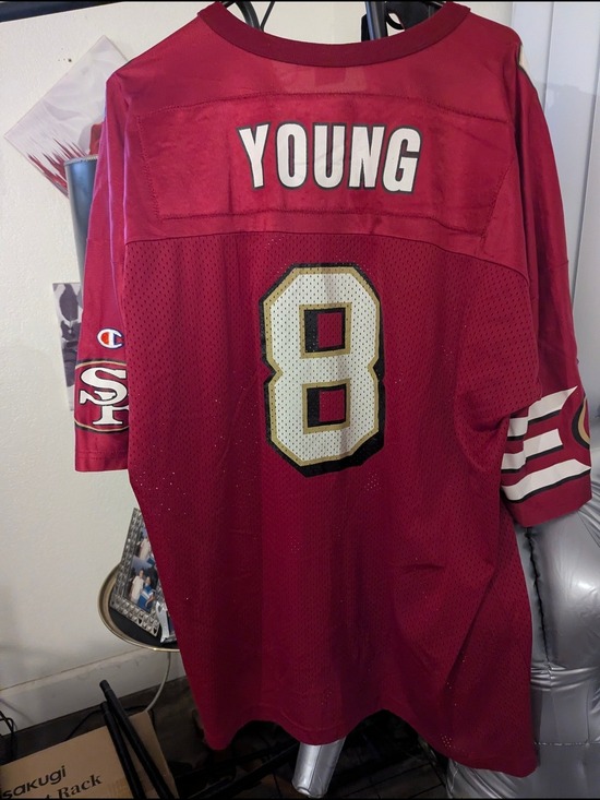 Champion Other - San Francisco 49ers - Steve Young #8 Football Jersey     Size XXL